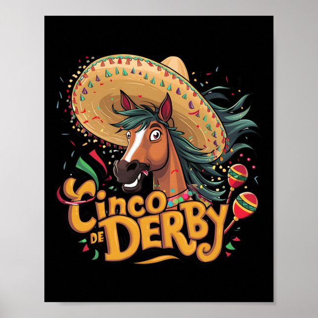 Cinco De Der Mexican Cinco De Mayo  Poster (Front)