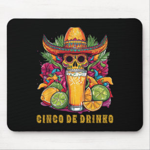 Cinco De Drinko Funny Cinco De Mayo Party Drinking Mouse Mat