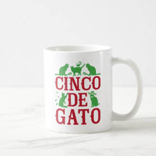 Cinco De Gato Coffee Mug