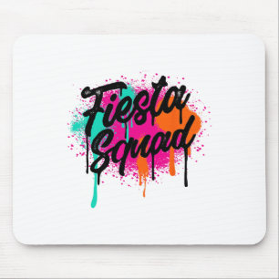 Cinco De Mayo 2024 Fiesta Squad Fiesta Mexican Col Mouse Mat