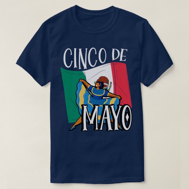 Cinco de Mayo (25) T-Shirt (Design Front)