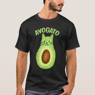 Cinco De Mayo  Avocado Mexico Meow Avogato Cat Cut T-Shirt