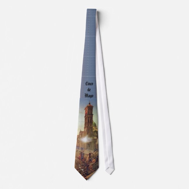 Cinco de Mayo - Battle of Puebla 1862 Tie (Front)