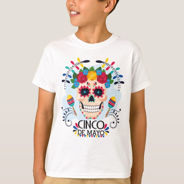 Cinco De Mayo Boys T-Shirt (Front)
