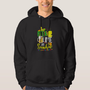 Cinco De Mayo Bunny Bring Beer Lime Guitar Sombrer Hoodie