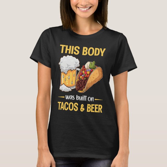 Cinco De Mayo Buritos  Mexico Tacos and Avocado  2 T-Shirt (Front)