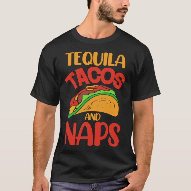 Cinco De Mayo Burritos Mexico Tacos and Avocado 16 T-Shirt (Front)