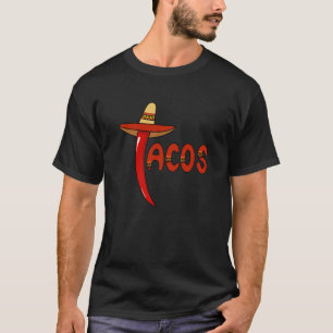 Cinco De Mayo Burritos Mexico Tacos and Avocado 1 T-Shirt