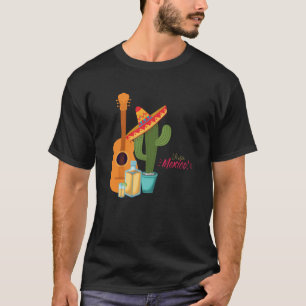 Cinco De Mayo Burritos Mexico Tacos and Avocado  4 T-Shirt