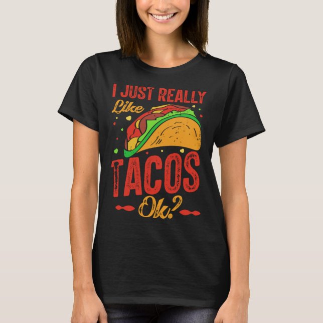 Cinco De Mayo Burritos Mexico Tacos and Avocado 55 T-Shirt