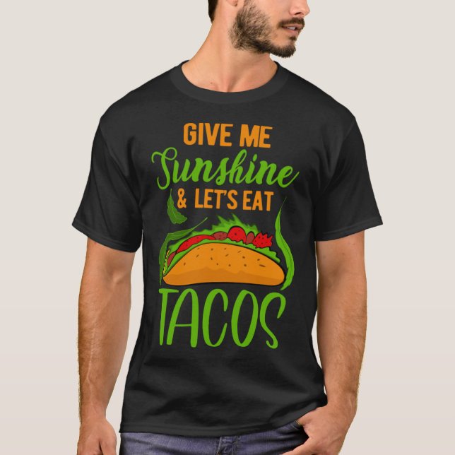 Cinco De Mayo Burritos Mexico Tacos and Avocado 5 T-Shirt (Front)