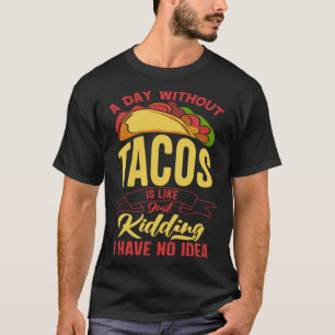 Cinco De Mayo Burritos Mexico Tacos and Avocado 6 T-Shirt