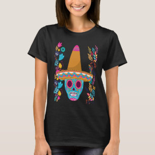 Cinco De Mayo Burritos  Mexico Tacos and Avocado   T-Shirt
