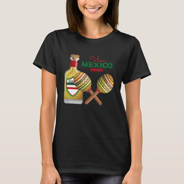 Cinco De Mayo Burritos  Mexico Tacos and Avocado   T-Shirt (Front)