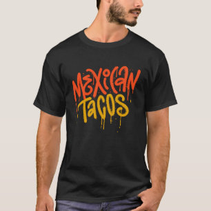 Cinco De Mayo Burritos Mexico Tacos and Avocado T-Shirt