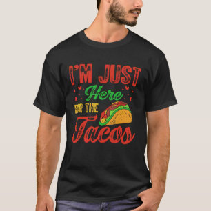 Cinco De Mayo Burritos Mexico Tacos and Avocado T-Shirt