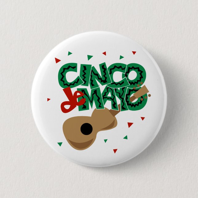 Cinco de Mayo button (Front)