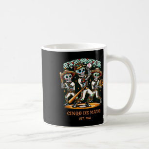 Cinco De Mayo Bysebyll Skeletons Coffee Mug