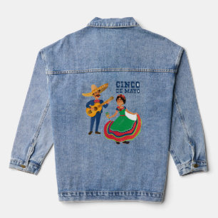 Cinco de mayo cactus - Cinco De Mayo Denim Jacket