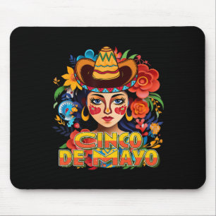 Cinco De Mayo Camisa Mexican Fiesta 5 De Mayo Mouse Mat