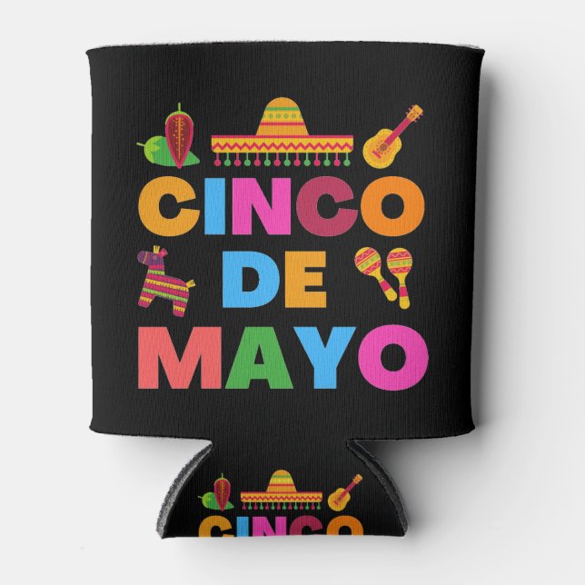 Cinco De Mayo Can Cooler (Front)