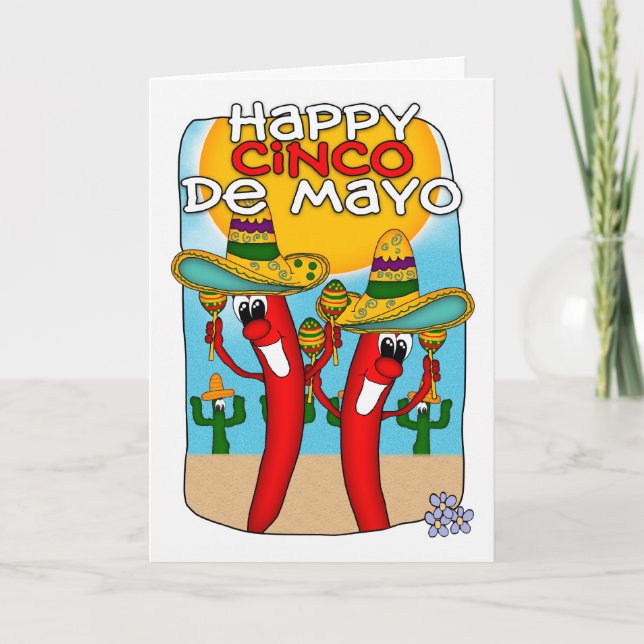 Cinco De Mayo Card (Front)