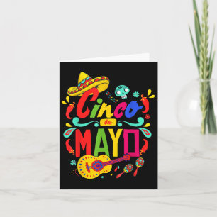 Cinco De Mayo Celebrate 5 De Mayo May 5 Card