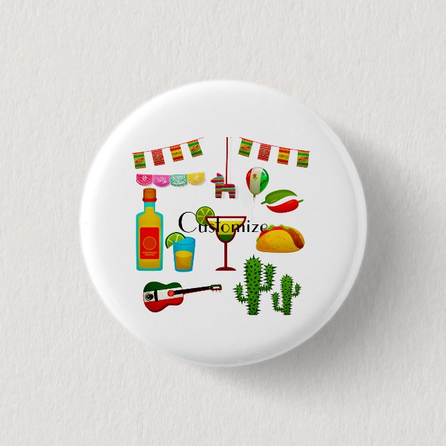 Cinco de Mayo Celebration Thunder_Cove  3 Cm Round Badge (Front)
