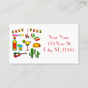 Cinco de Mayo Celebration Thunder_Cove  Business Card
