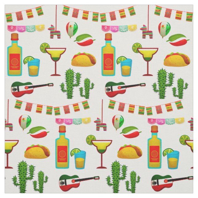 Cinco de Mayo Celebration Thunder_Cove  Fabric (Swatch)