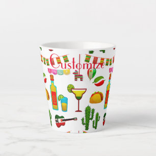 Cinco de Mayo Celebration Thunder_Cove Latte Mug