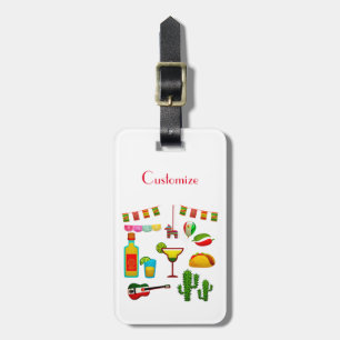 Cinco de Mayo Celebration Thunder_Cove Luggage Tag
