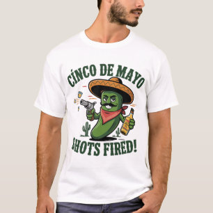 Cinco de Mayo Chilli Showdown - Shots Fired! T-Shirt