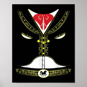 Cinco De Mayo Costume Mexican Mariachi Charro Part Poster
