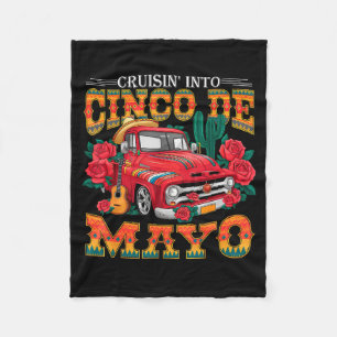 Cinco De Mayo Cruise Mexico Mexican Fiesta Cinco D Fleece Blanket