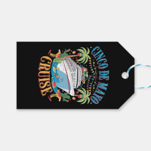 Cinco De Mayo Cruise Mexico Mexican Ship Fiesta Gift Tags