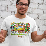 Cinco De Mayo Cruise Shirt Custom Name & Year<br><div class="desc">This design may be personalised in the area provided by changing the photo and/or text. Or it can be customised by clicking Personalise this Template and then choosing the click to customise further option and delete or change the colour of the background, add text, change the text colour or style,...</div>