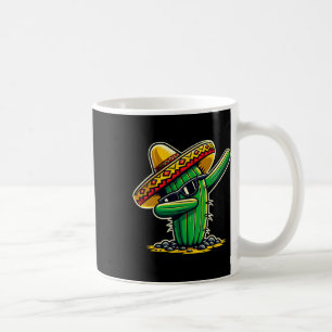 Cinco De Mayo Dabbing Cactus Funny Mexican Boys To Coffee Mug