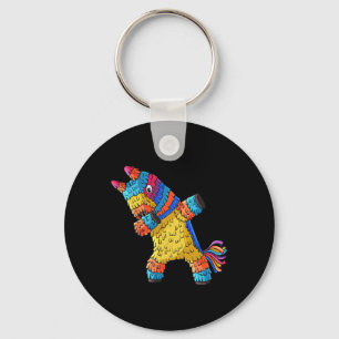 Cinco De Mayo Dabbing Donkey Pinata Funny Mexican Key Ring