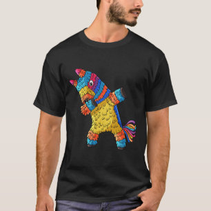 Cinco De Mayo Dabbing Donkey Pinata Funny Mexican T-Shirt