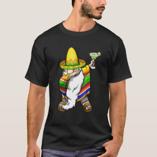 Cinco De Mayo Dabbing Margarita  Mexican Celebrati T-Shirt