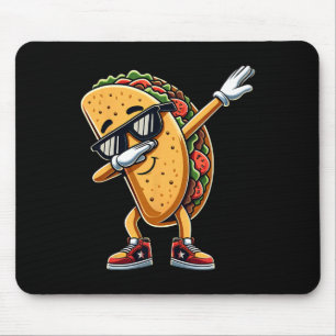 Cinco De Mayo Dabbing Taco Funny Mexican Food Boys Mouse Mat