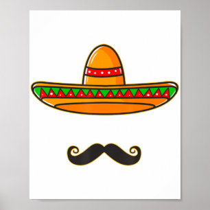 Cinco De Mayo Day Mexican Gifts Nacho Average Cele Poster
