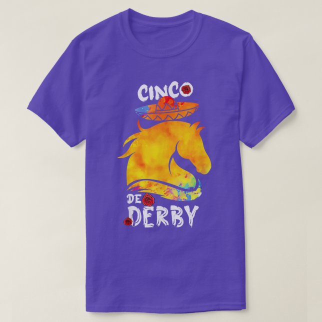 Cinco De Mayo Der  T-Shirt (Design Front)