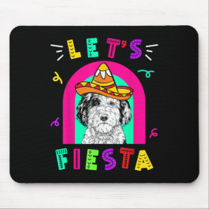 Cinco De Mayo Dog Let’s Fiesta Camisa 5 De Mayo Me Mouse Mat