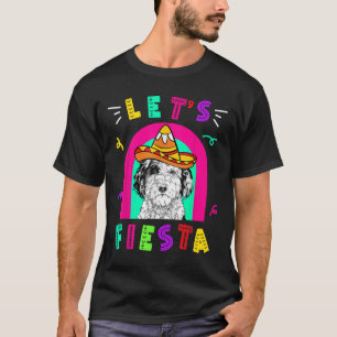 Cinco De Mayo Dog Let’s Fiesta Camisa 5 De Mayo Me T-Shirt