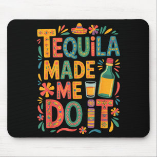 Cinco de mayo drinking funny party alcohol mouse mat