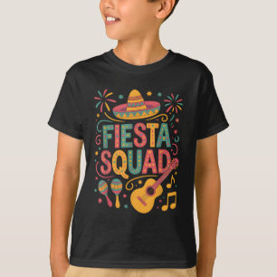Cinco De Mayo Family Matching Fiesta Squad Mexican T-Shirt