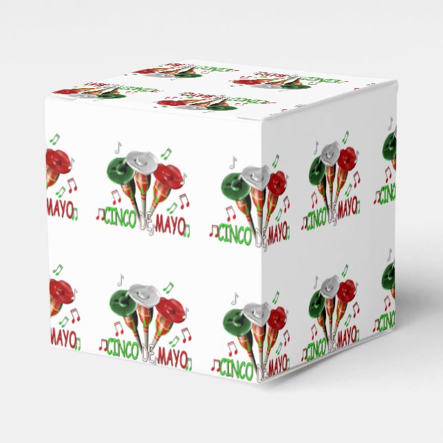 Cinco de Mayo Favour Box (Front Side)