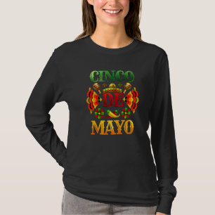 Cinco De Mayo Fiesta Camisa 5 De Mayo Viva Mexico T-Shirt